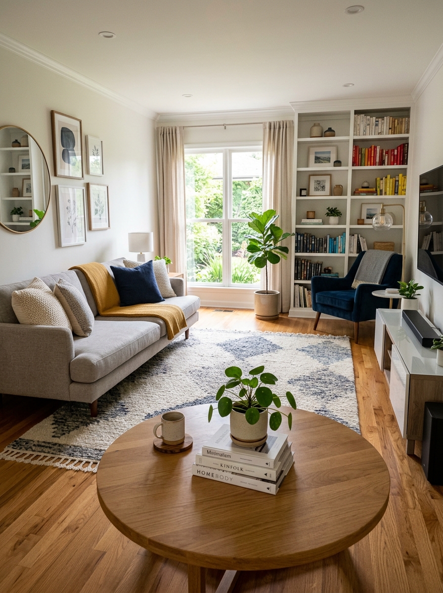 A home cleaned by Bright & Clean Service